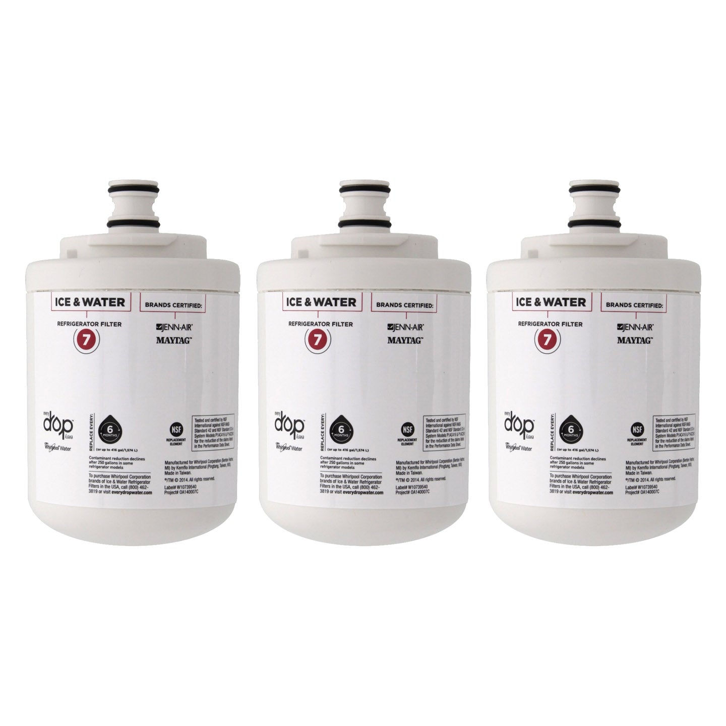 Maytag UKF7003 is now EveryDrop EDR7D1 (Filter 7) Ice and Water Refrigerator Filter