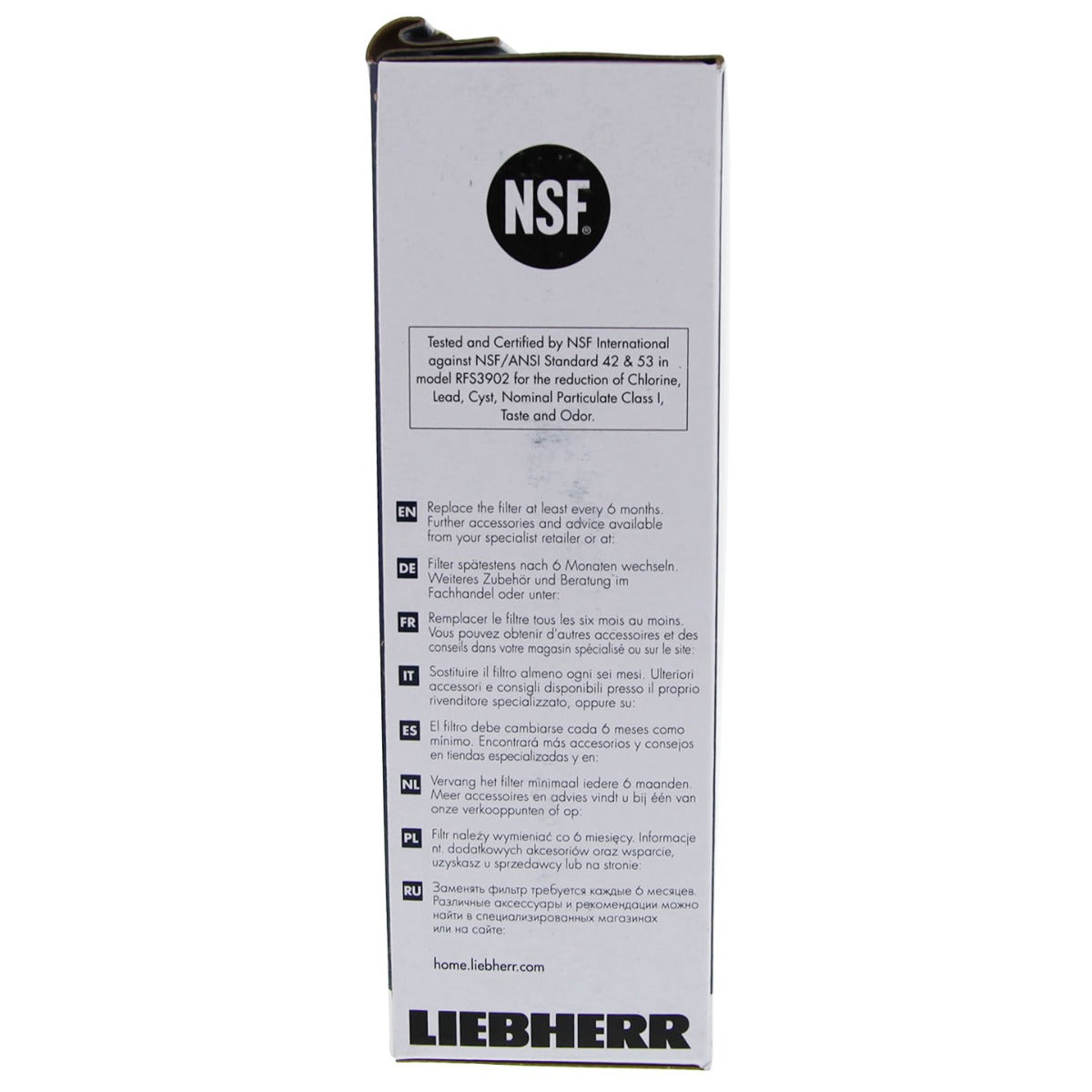 7440000 / 7440002 / 7440011 Liebherr Refrigerator Water Filter