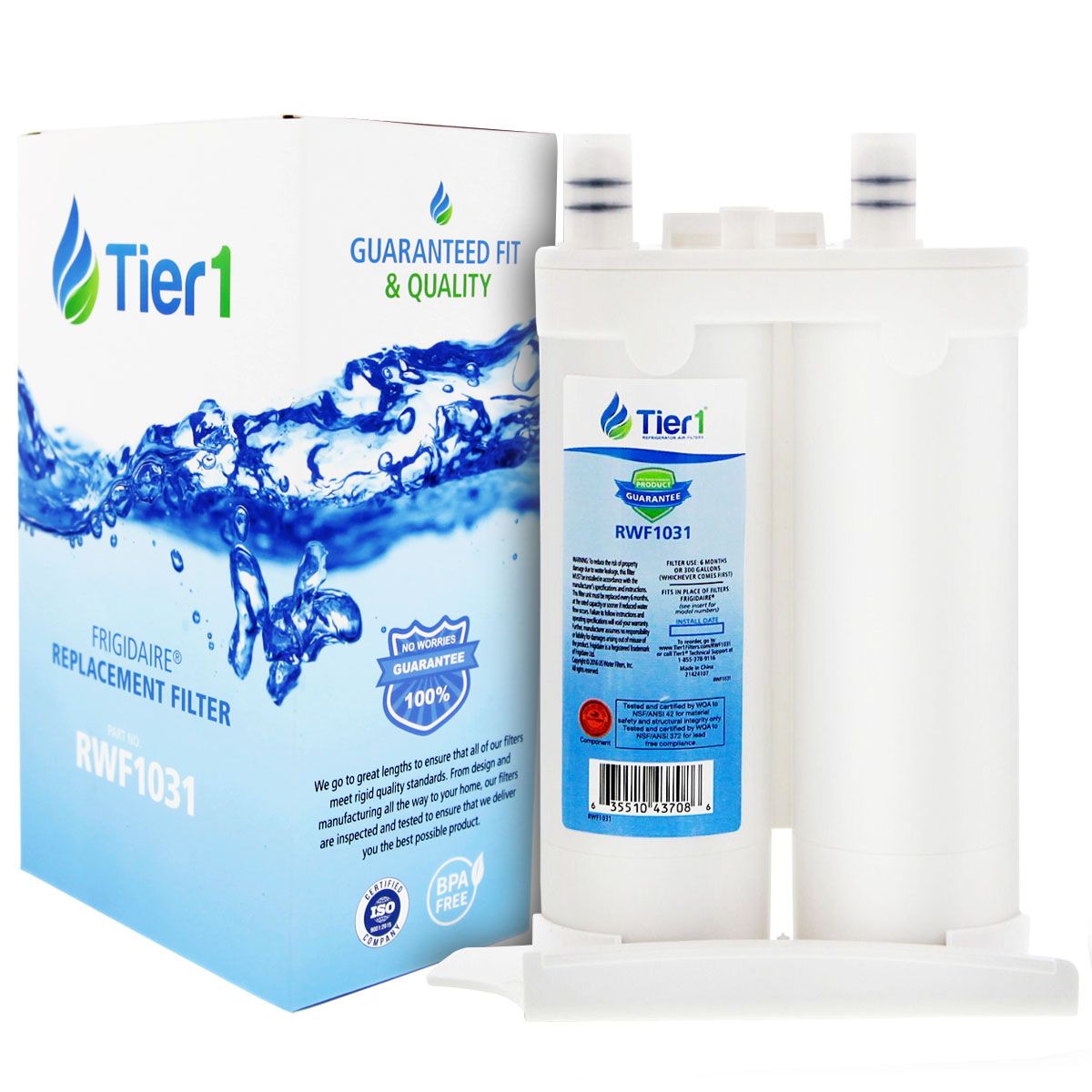 WF2CB Frigidaire PureSource2 Comparable Refrigerator Water Filter Replacement By Tier1
