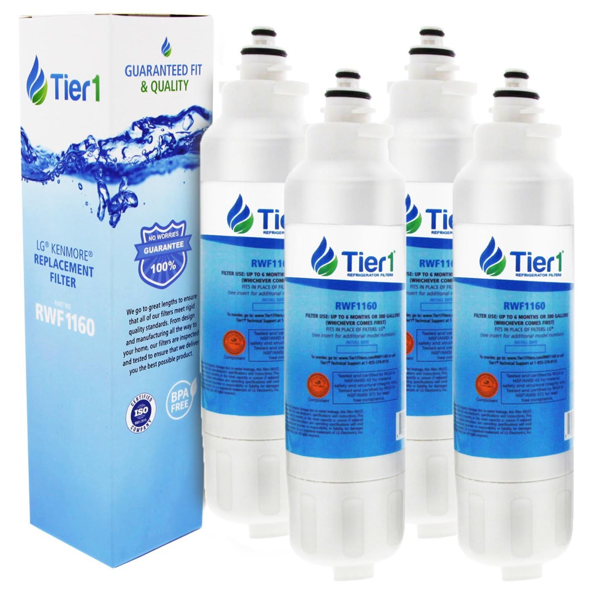 LT800P LG Comparable Refrigerator Water Filter Replacement By Tier1