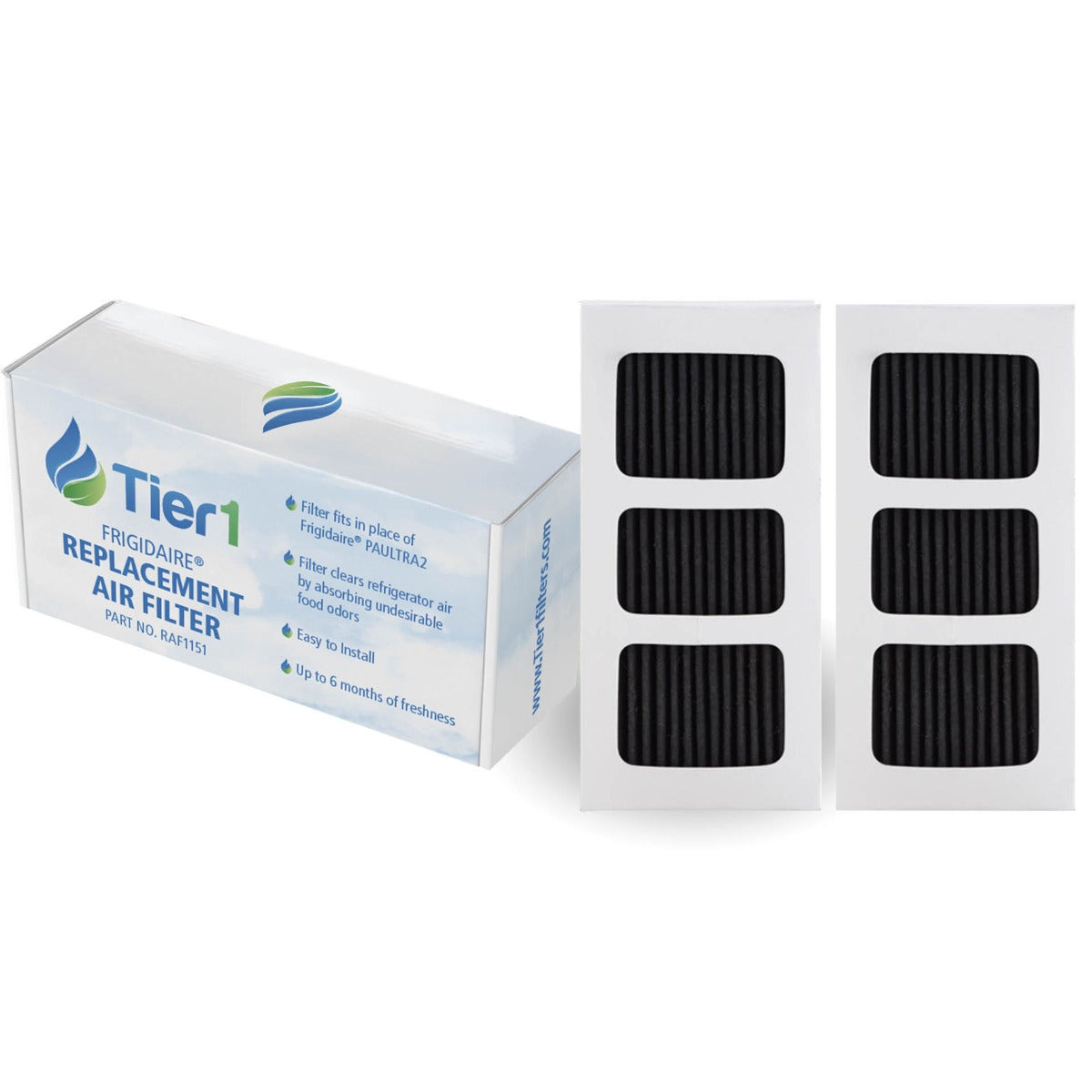 Frigidaire PAULTRA2 Refrigerator Air Filter Comparable by Tier1