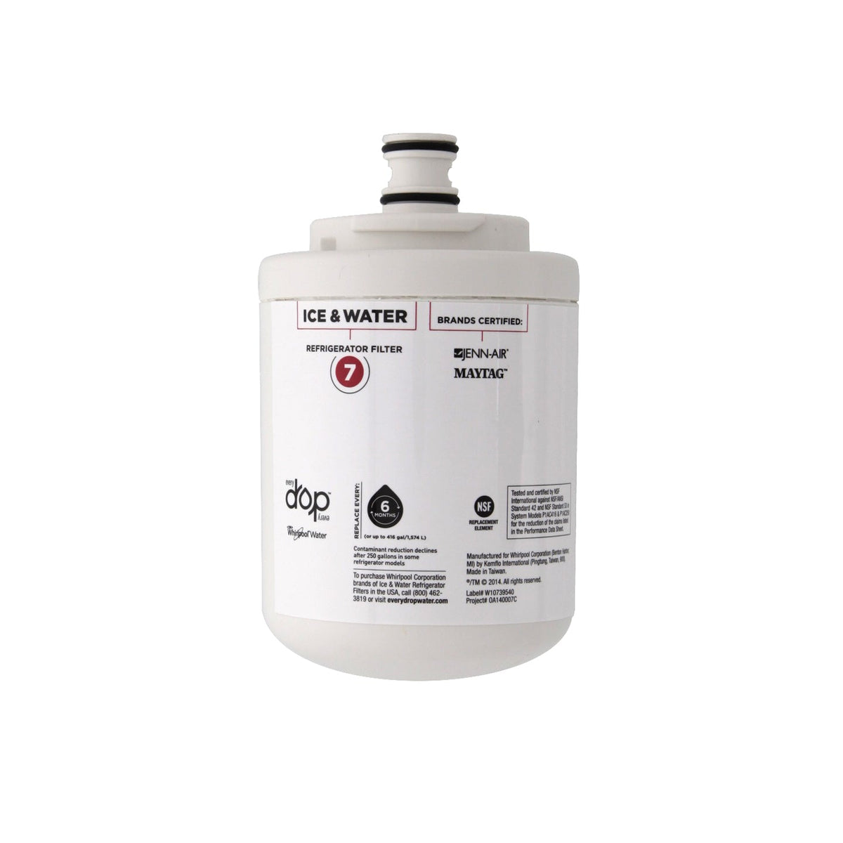 Maytag UKF7003 is now EveryDrop EDR7D1 (Filter 7) Ice and Water Refrigerator Filter