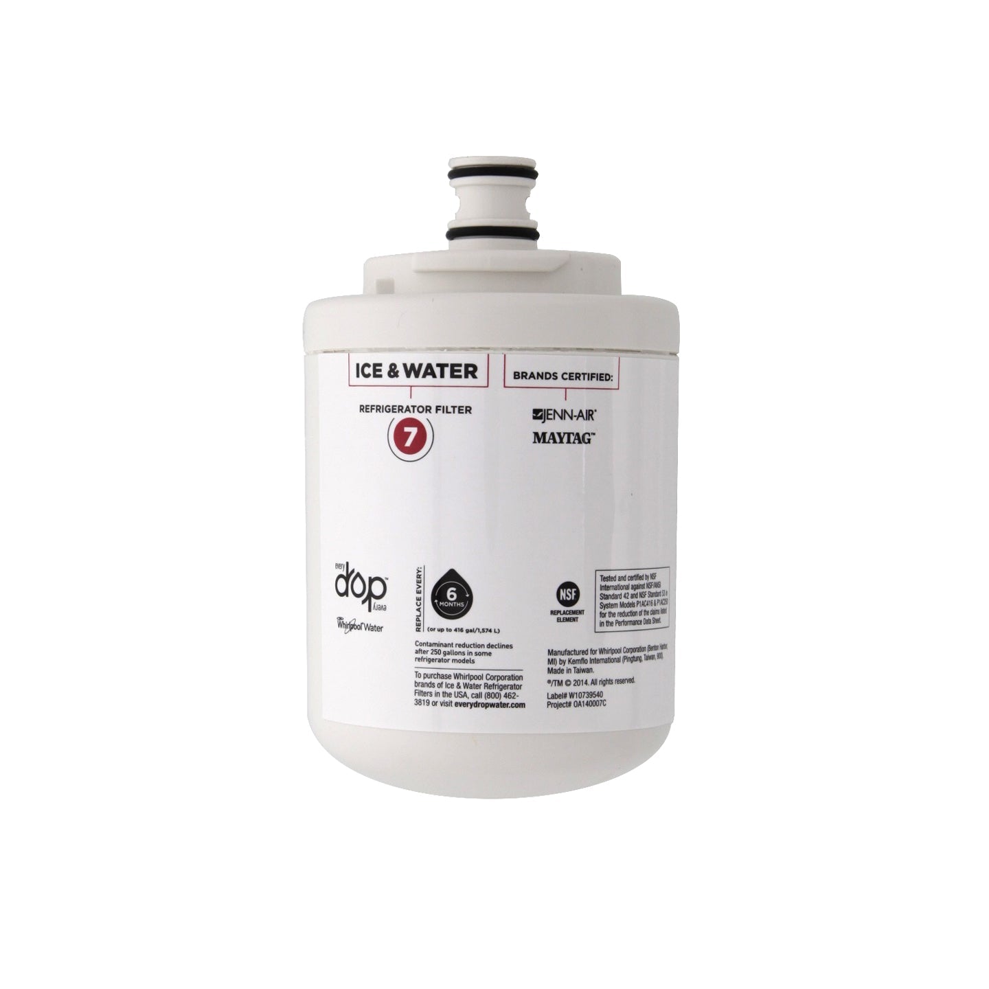 Maytag UKF7003 is now EveryDrop EDR7D1 (Filter 7) Ice and Water Refrigerator Filter