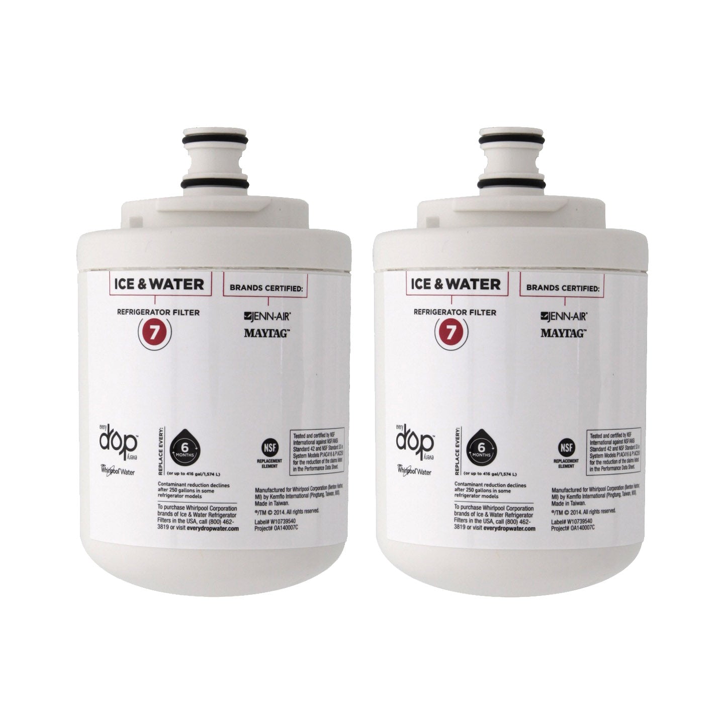 Maytag UKF7003 is now EveryDrop EDR7D1 (Filter 7) Ice and Water Refrigerator Filter