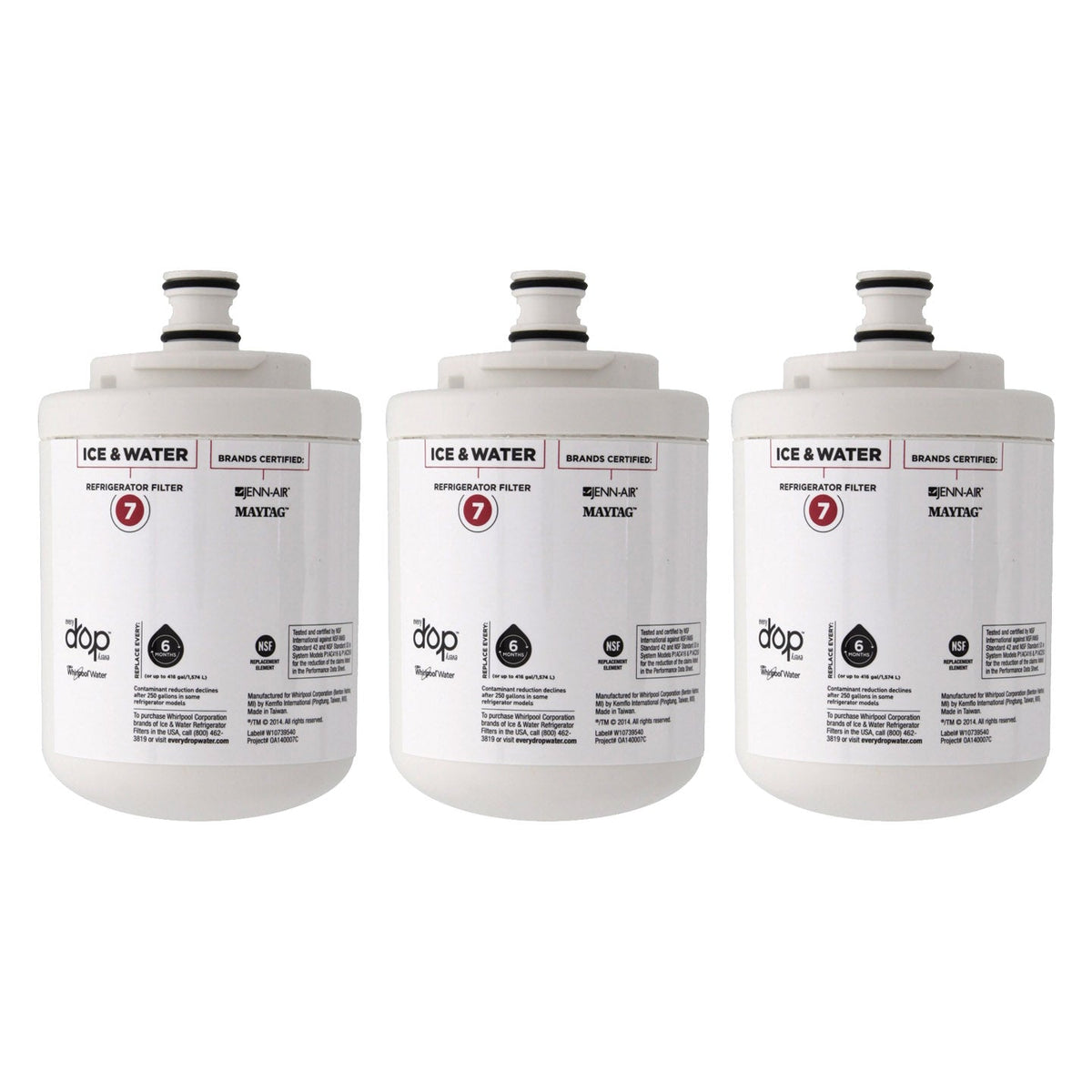 Maytag UKF7003 is now EveryDrop EDR7D1 (Filter 7) Ice and Water Refrigerator Filter