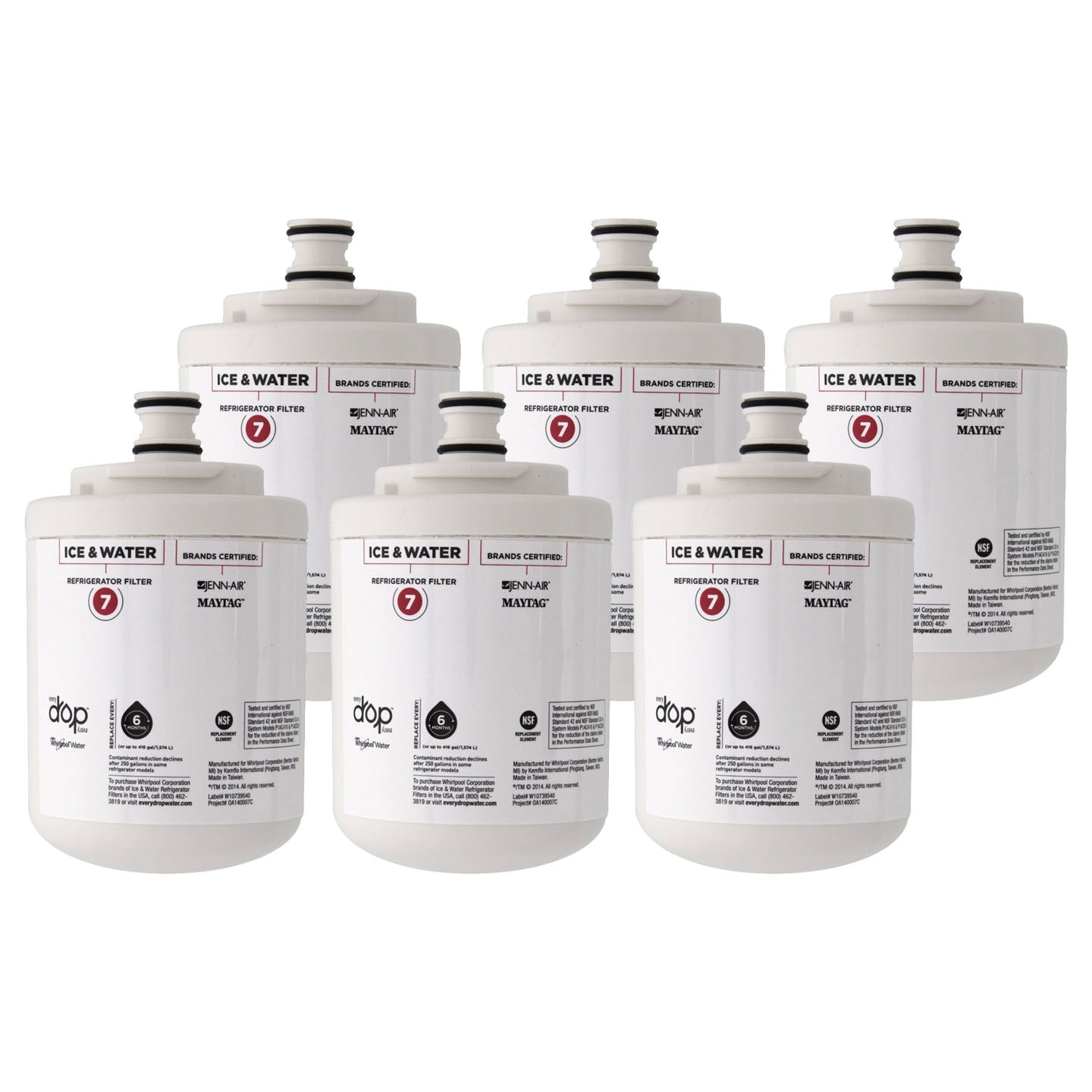 Maytag UKF7003 is now EveryDrop EDR7D1 (Filter 7) Ice and Water Refrigerator Filter