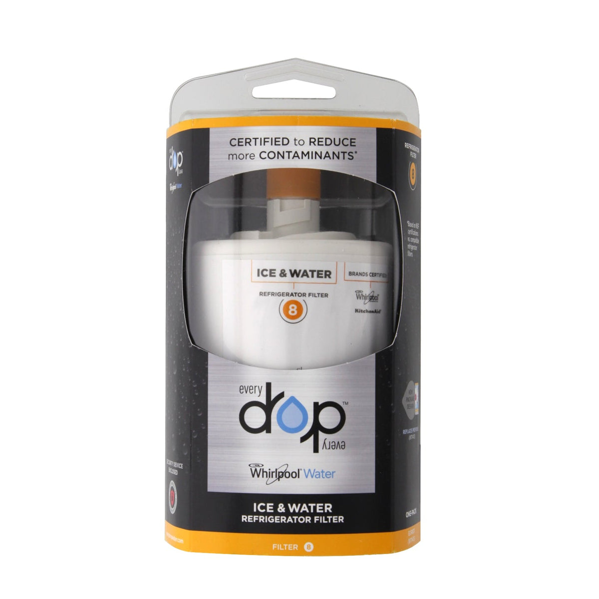 Whirlpool 8171413 is now EveryDrop EDR8D1 (Filter 8) Ice and Water Refrigerator Filter