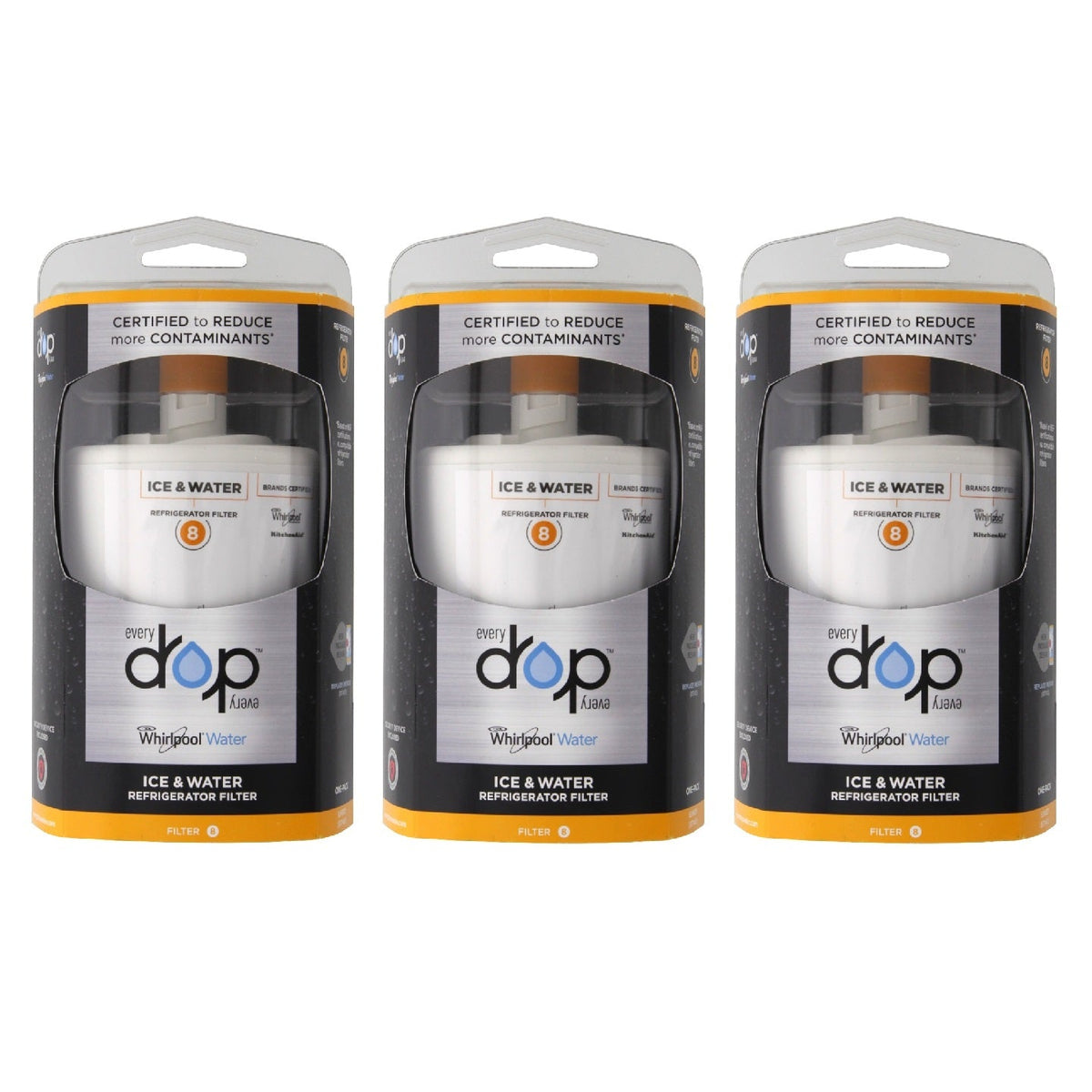 Whirlpool 8171413 is now EveryDrop EDR8D1 (Filter 8) Ice and Water Refrigerator Filter
