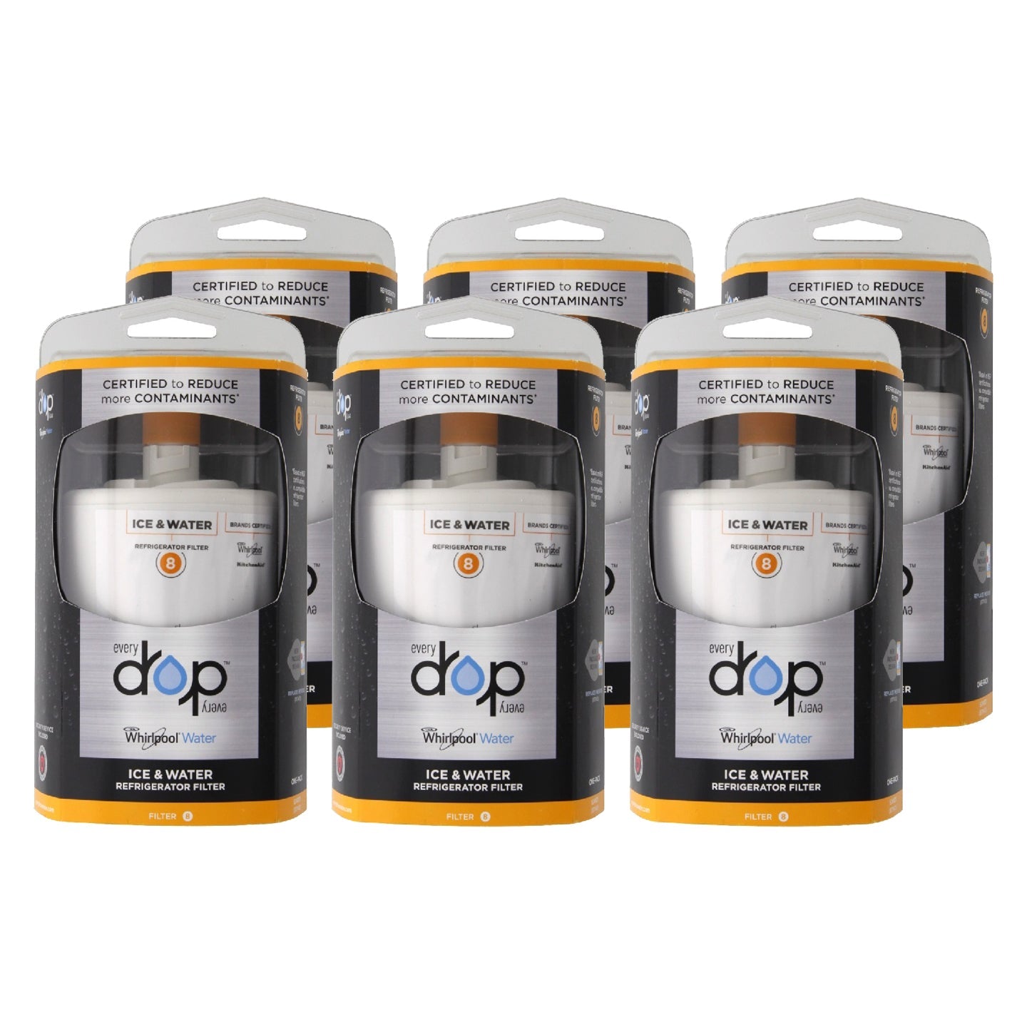 Whirlpool 8171413 is now EveryDrop EDR8D1 (Filter 8) Ice and Water Refrigerator Filter