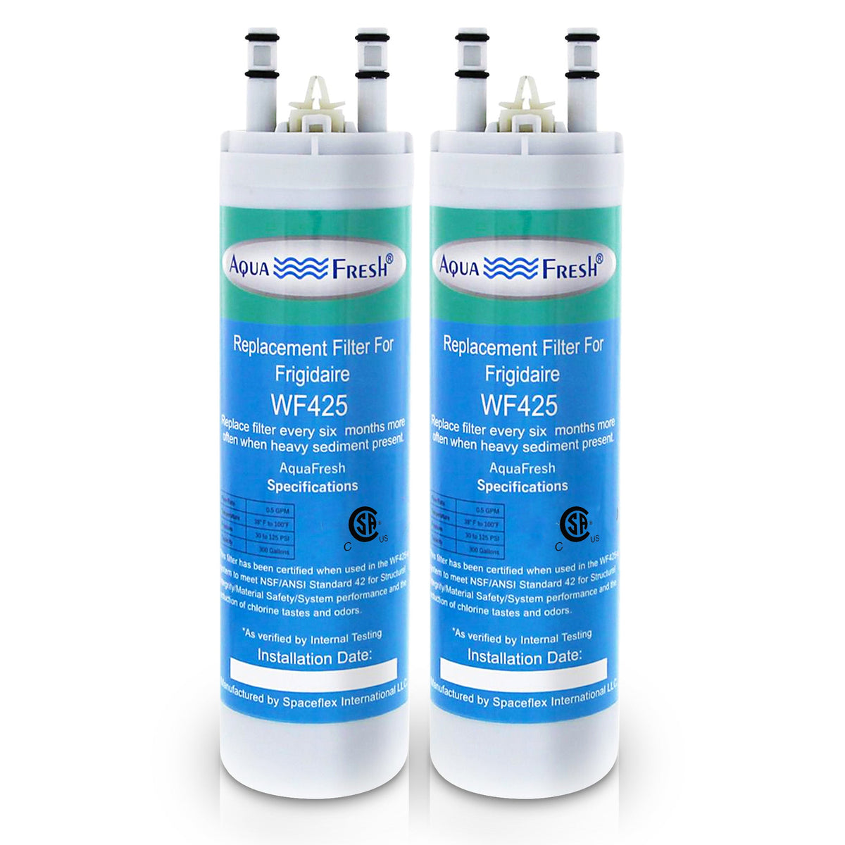 WF3CB Comparable Aqua-Fresh WF425 Refrigerator Water Filter
