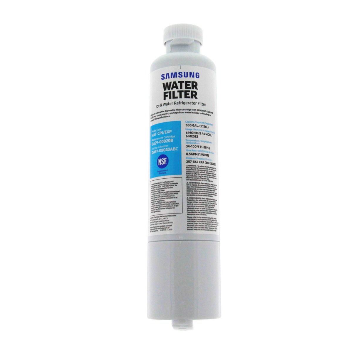 DA29-00020B Samsung Aqua-Pure Plus Refrigerator Water Filter