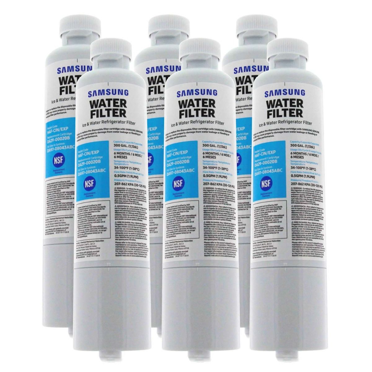 DA29-00020B Samsung Aqua-Pure Plus Refrigerator Water Filter