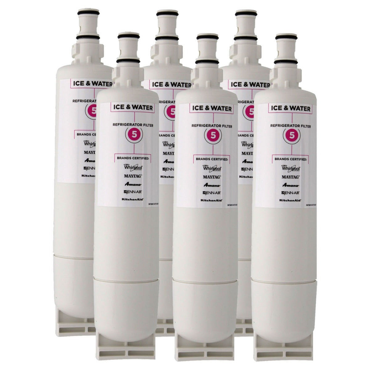 Whirlpool 4396508 and 4396510 are now EveryDrop EDR5RXD1 (Filter 5) Ice and Water Refrigerator Filter