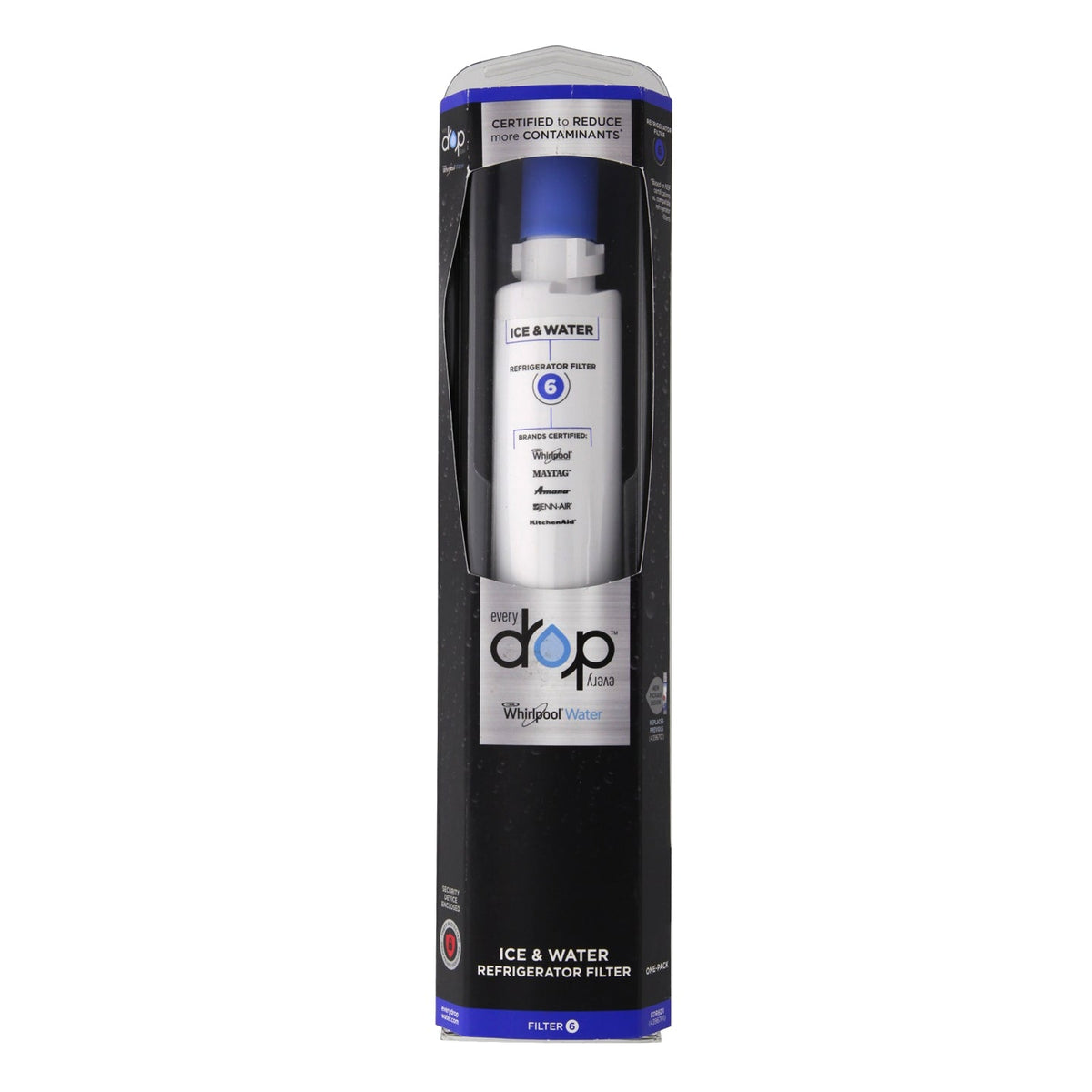 Whirlpool 4396701 is now EveryDrop EDR6D1 (Filter 6) Ice and Water Refrigerator Filter