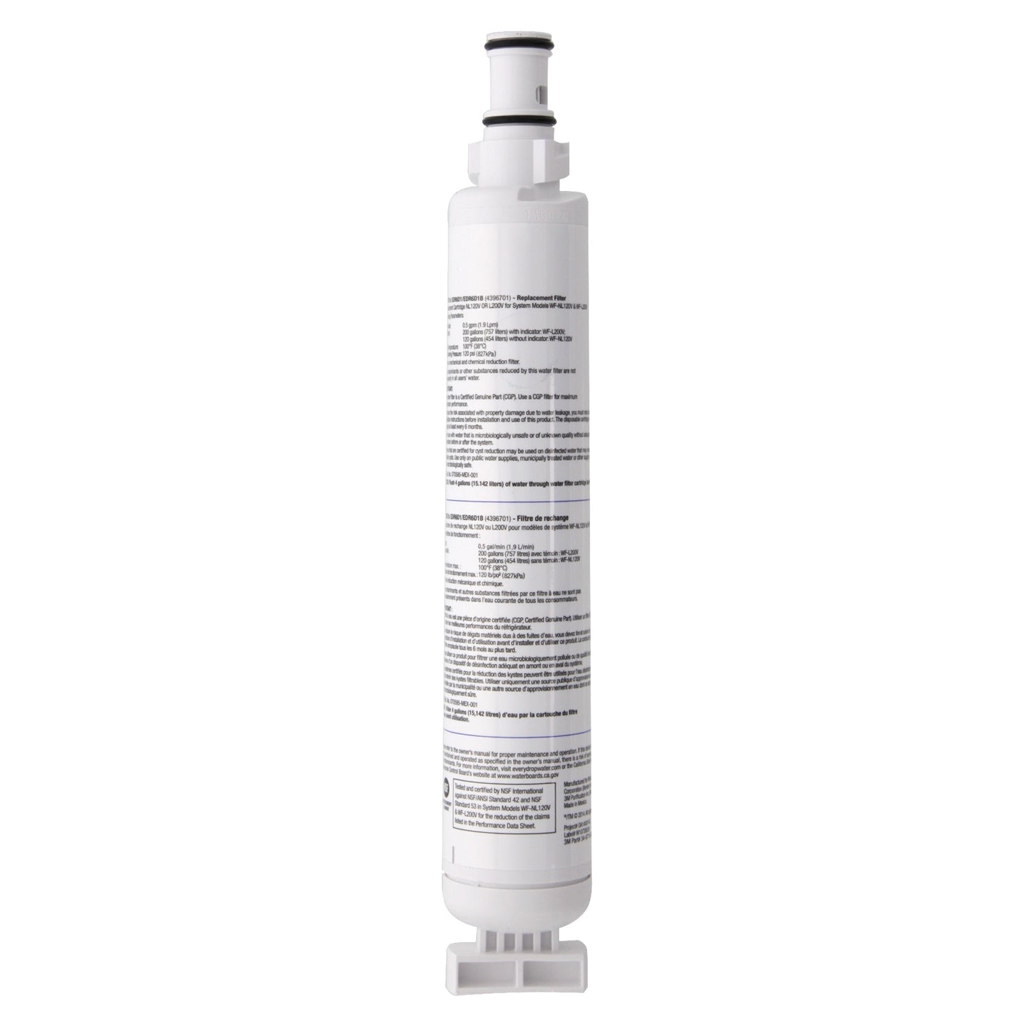 Whirlpool 4396701 is now EveryDrop EDR6D1 (Filter 6) Ice and Water Refrigerator Filter