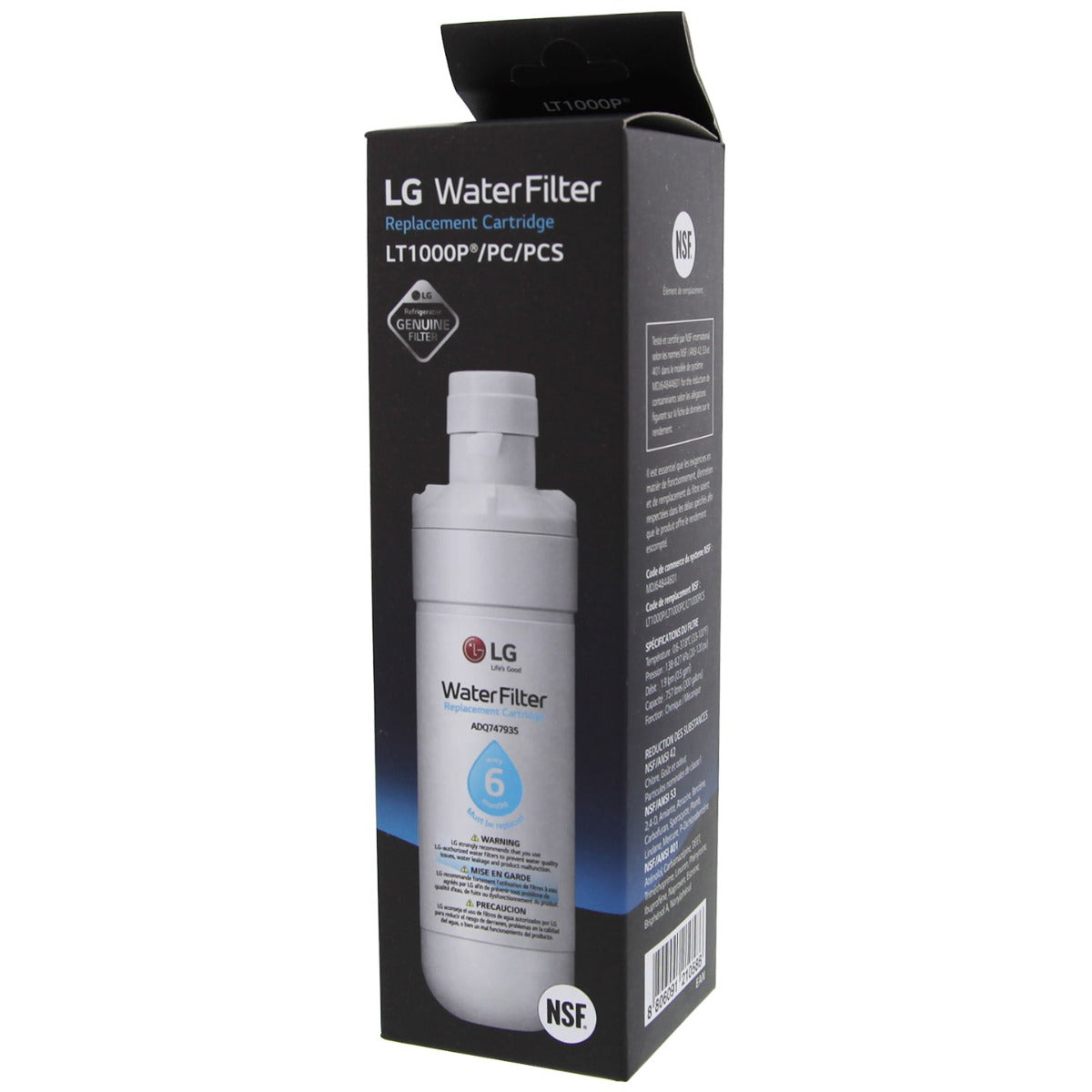LT1000P LG Replacement Refrigerator Water Filter