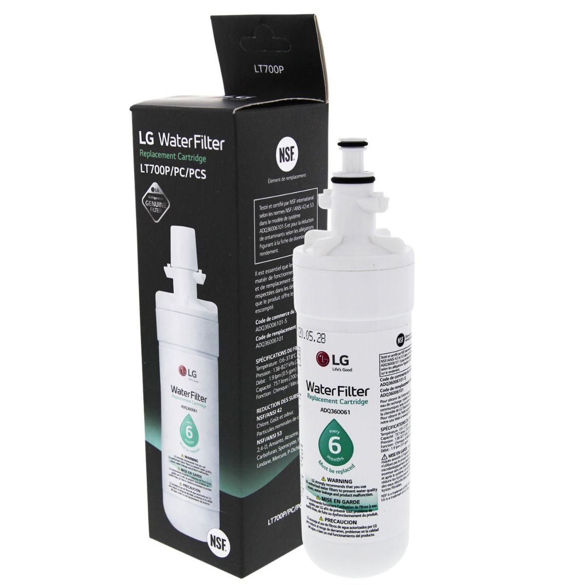 LT700P LG Refrigerator Water Filter
