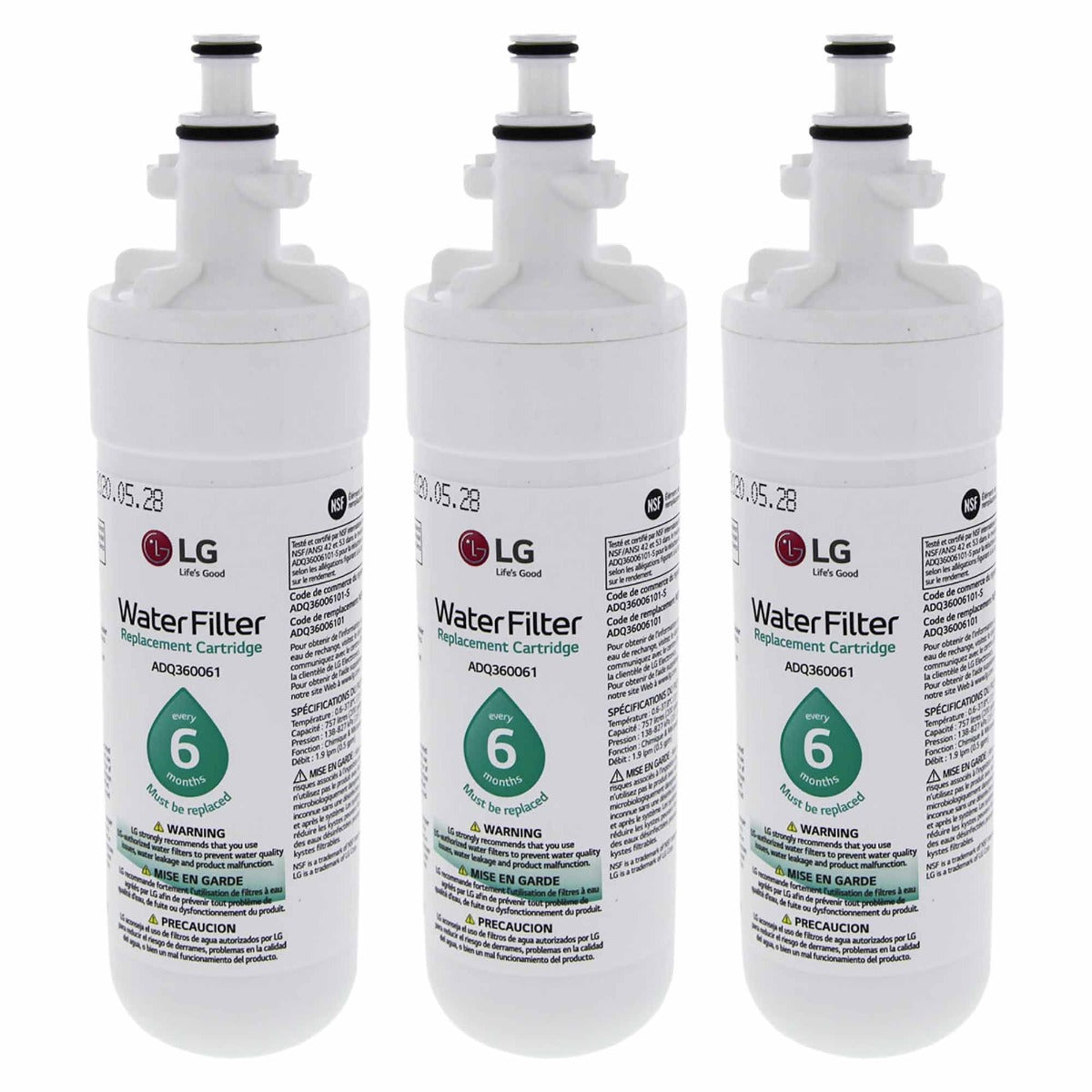 LT700P LG Refrigerator Water Filter