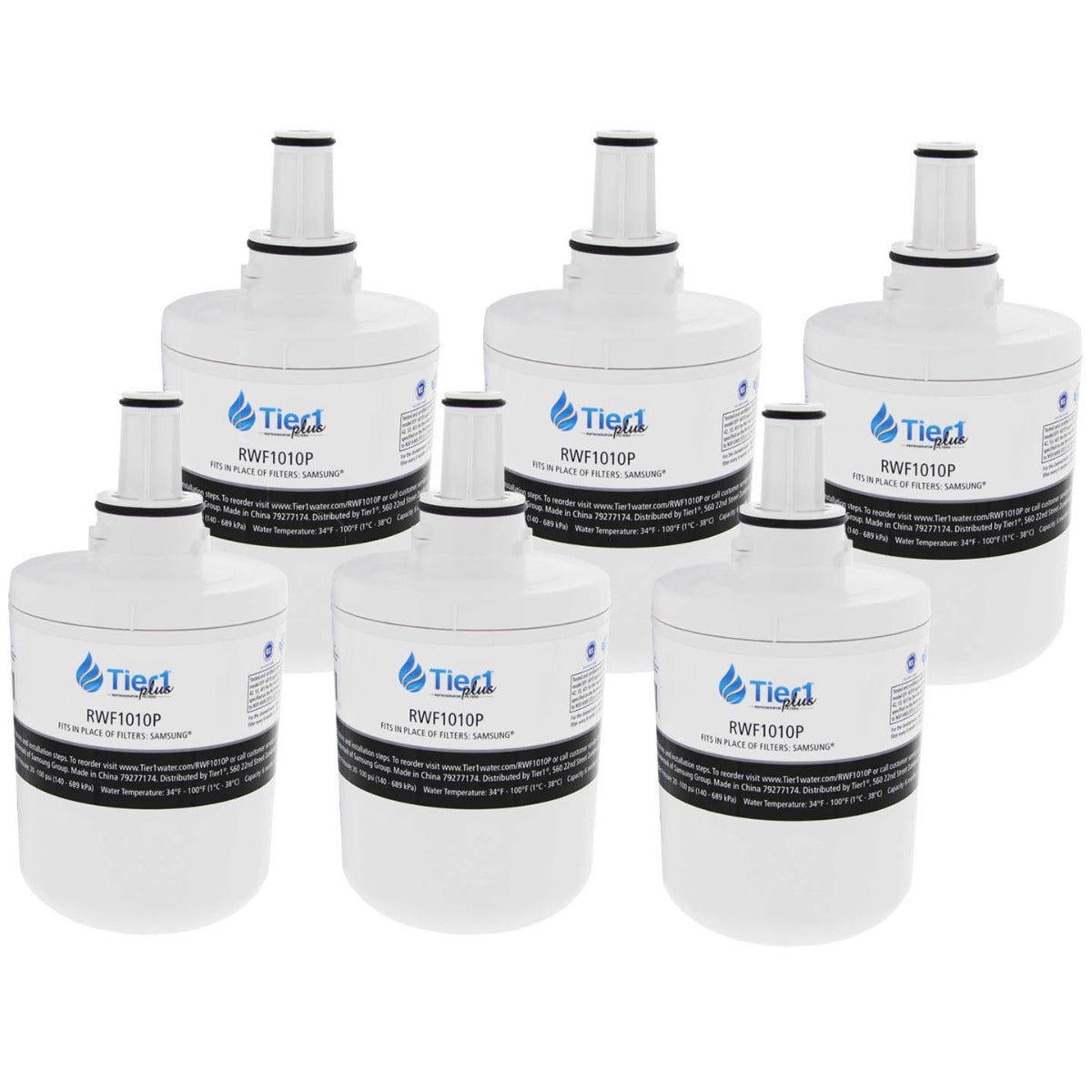 DA29-00003G Samsung Comparable Lead and Mercury Reducing Refrigerator Water Filter By Tier1 Plus