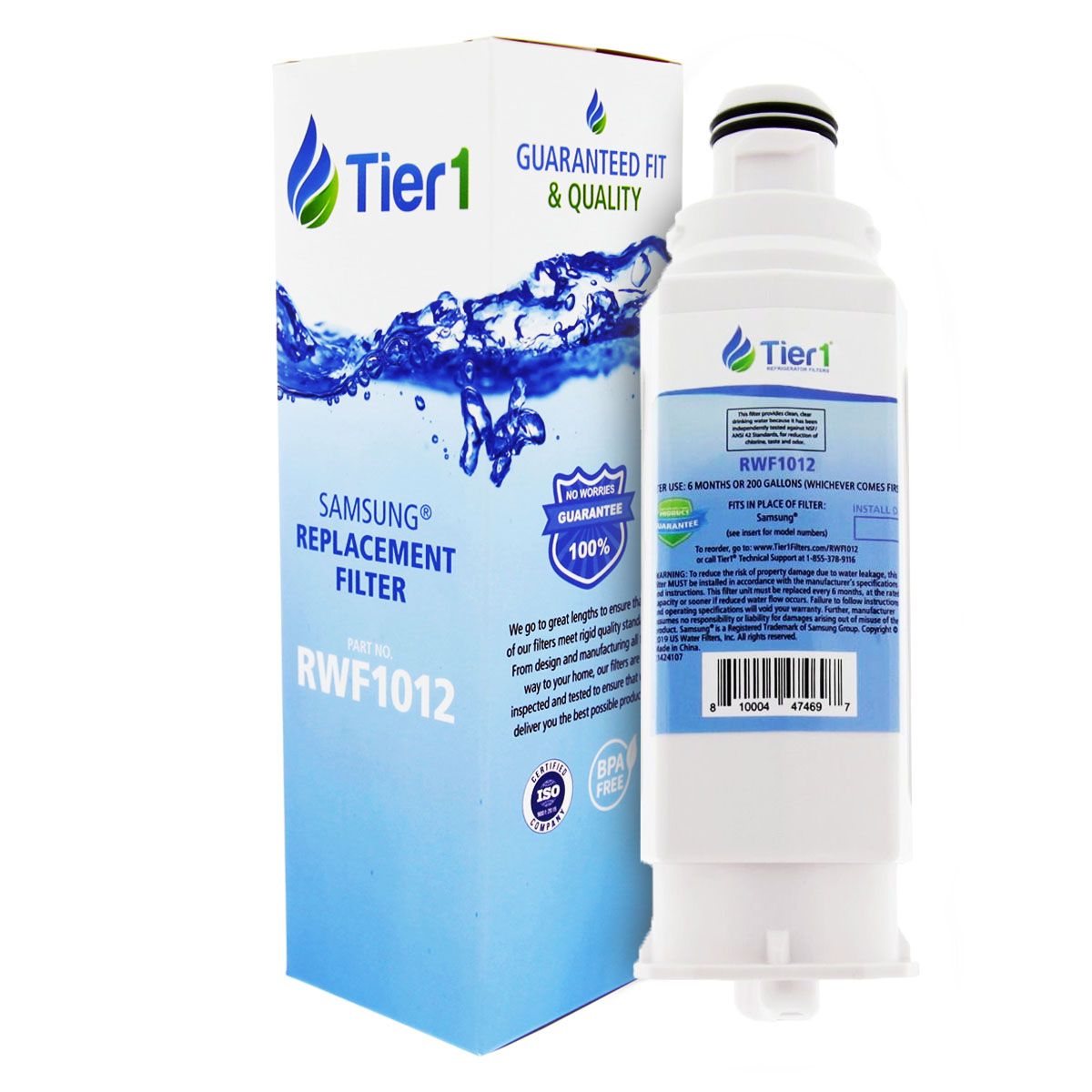 DA97-17376B / HAF-QIN/EXP Samsung Comparable Refrigerator Water Filter by Tier1