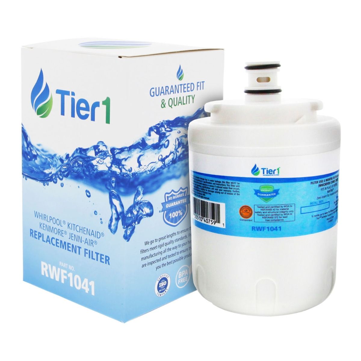 EDR7D1 EveryDrop UKF7003 Maytag Comparable Refrigerator Water Filter Replacement by Tier1
