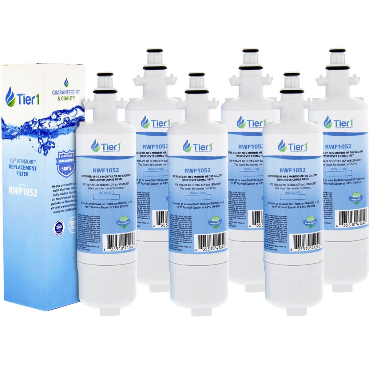 LT700P LG Comparable Refrigerator Water Filter Replacement By Tier1