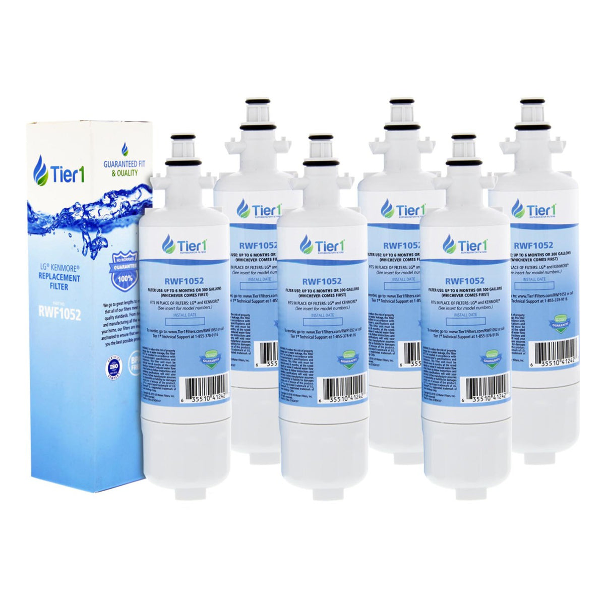 LT700P LG Comparable Refrigerator Water Filter Replacement By Tier1
