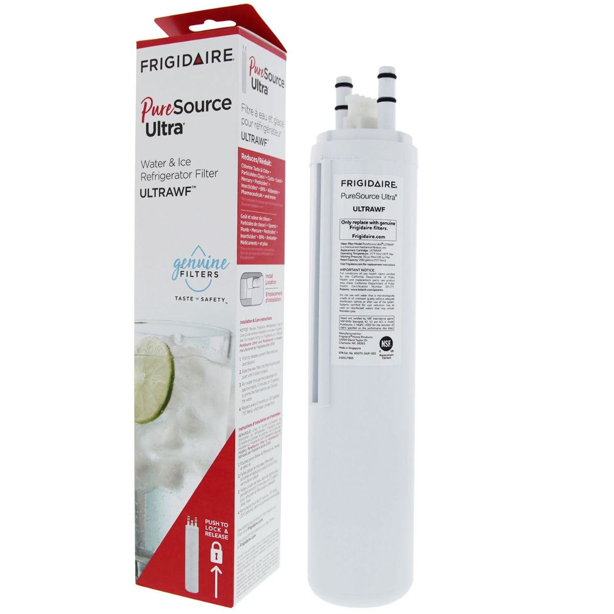 ULTRAWF Frigidaire PureSource Ultra Refrigerator Water Filter