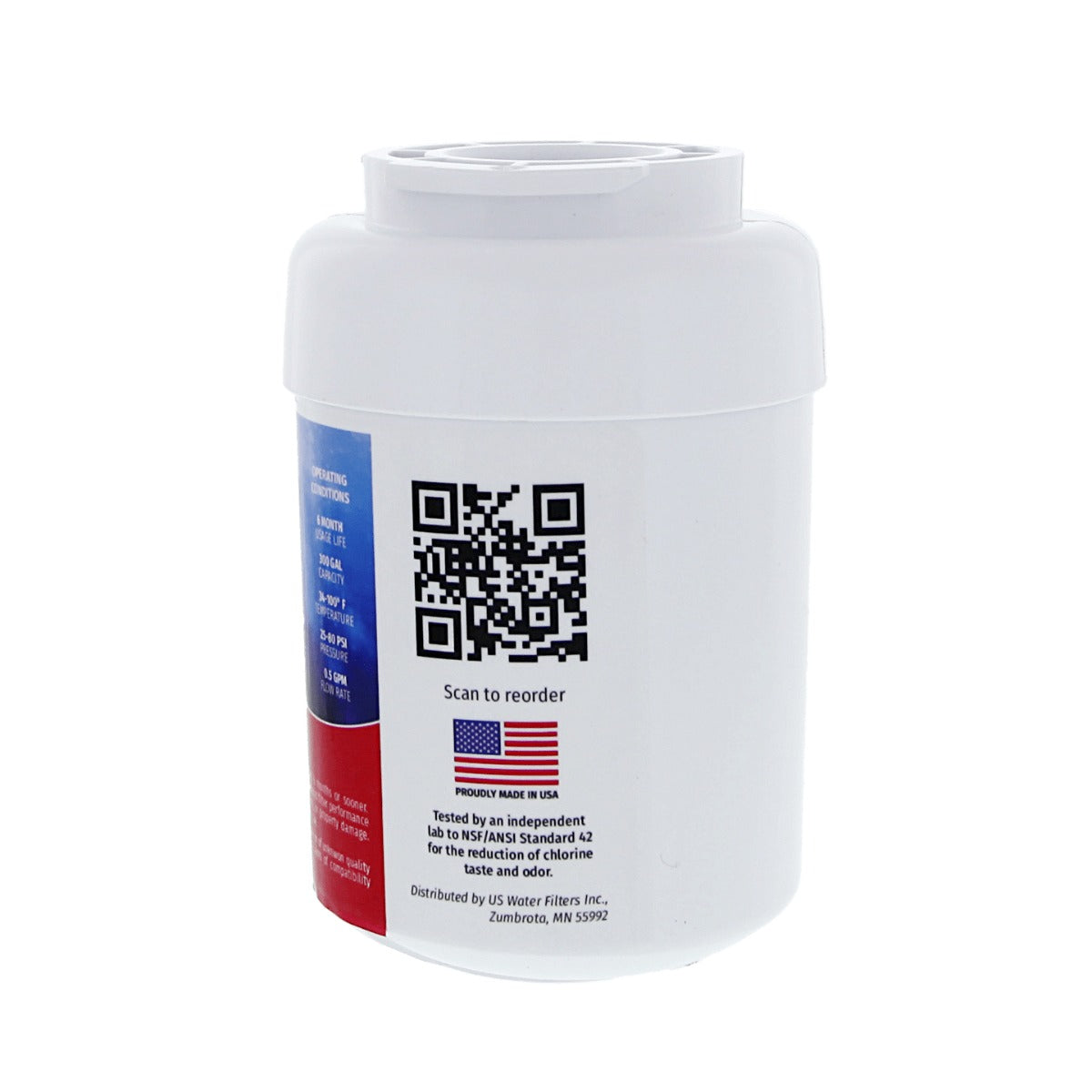 MWF GE SmartWater Refrigerator Water Filter Replacement by USWF