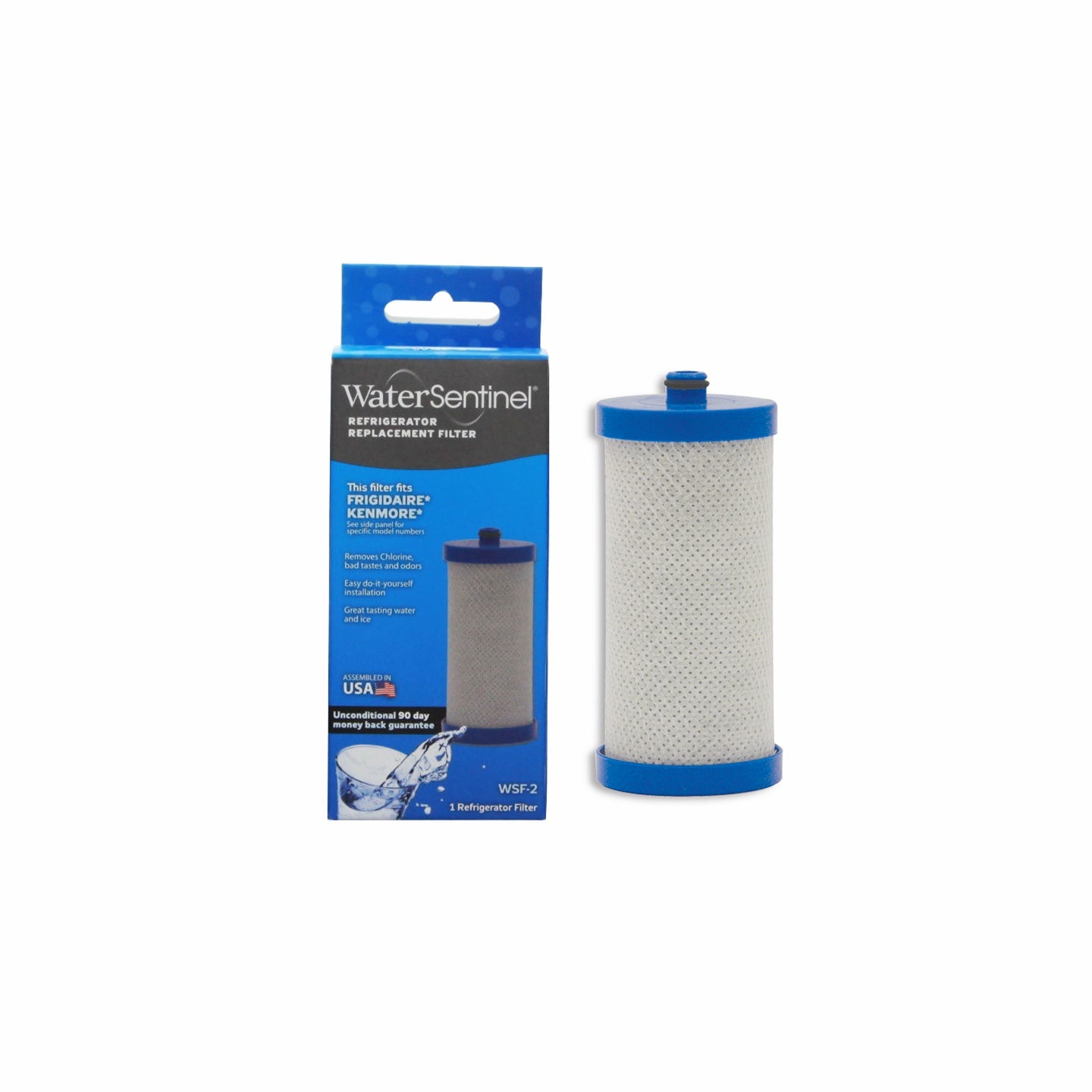 Premium Fridge Filter: WSF-2 Water Sentinel | For Cleaner, Tastier Refrigerator Water